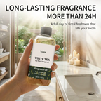 Lopeie Hotel Diffuser Oil Refill Inspired by The Ritz-Carlton Hotel - 118ml 4.1 fl oz - Aromatherapy Essential Oil-White Tea, Neroli & Bergamot – Ideal for Ultrasonic and Waterless Diffusers Pleasant Fragrant