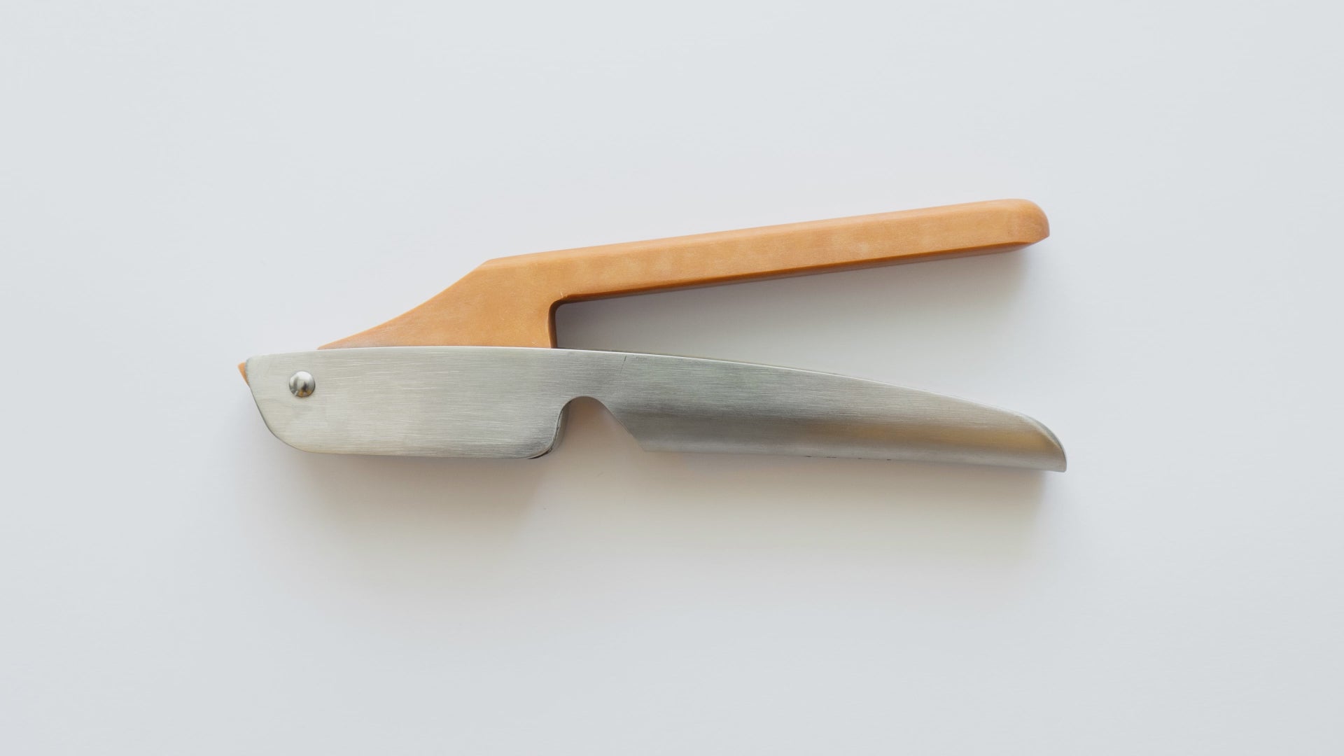 The No Mess Garlic Press