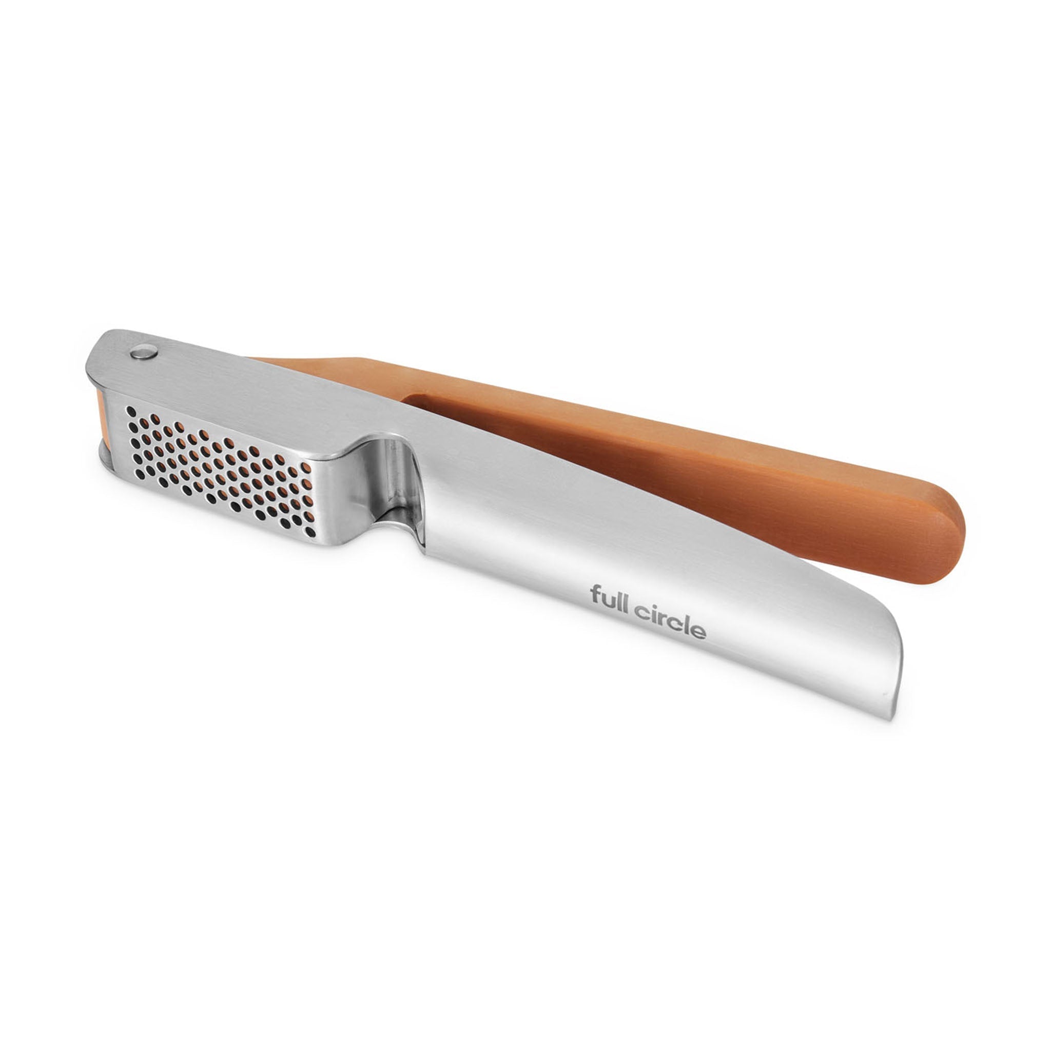 The No Mess Garlic Press